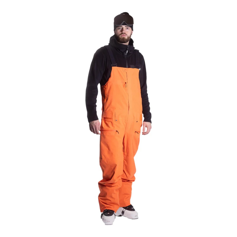 FW Apparel Mens Manifest Lined 2L Ski Suit (Orange) | Sportpursuit.com