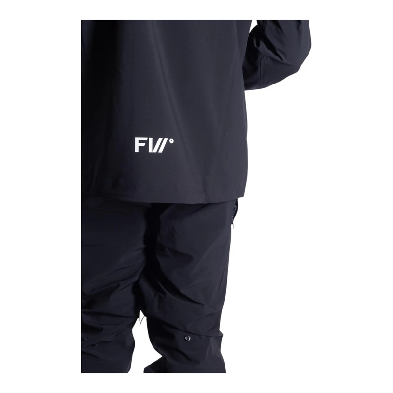 FW Apparel Mens Manifest Tour Lightweight 3L Ski Jacket (Jet Black) |