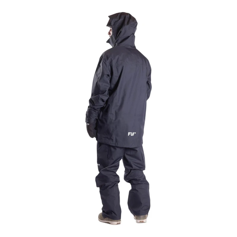 FW Apparel Mens Manifest 3L Ski Jacket (Jet Black) | Sportpursuit.com