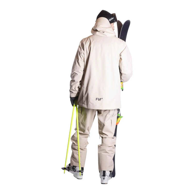 FW Apparel Mens Manifest 3L Ski Jacket (Sand) | Sportpursuit.com