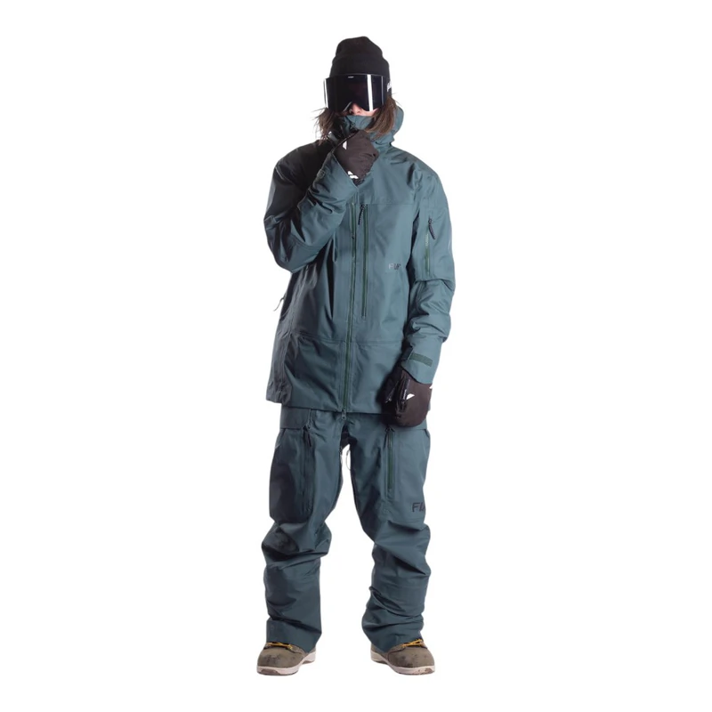 FW Apparel Mens Manifest 3L Trousers (Green) | Sportpursuit.com