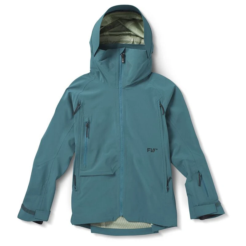 FW Apparel Womens Manifest Tour 3L Jacket (Deep Teal) | Sportpursuit.c