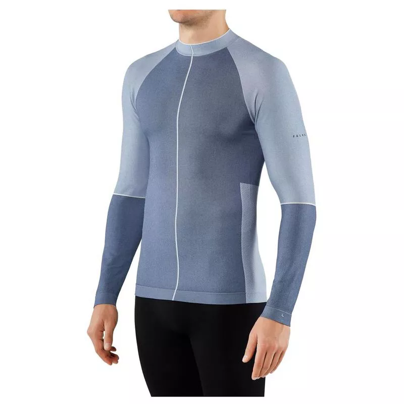 Disciplinair Commotie Humaan Falke Mens Maximum Warmth Long Sleeve Top (Royal Blue) | Sportpursuit.