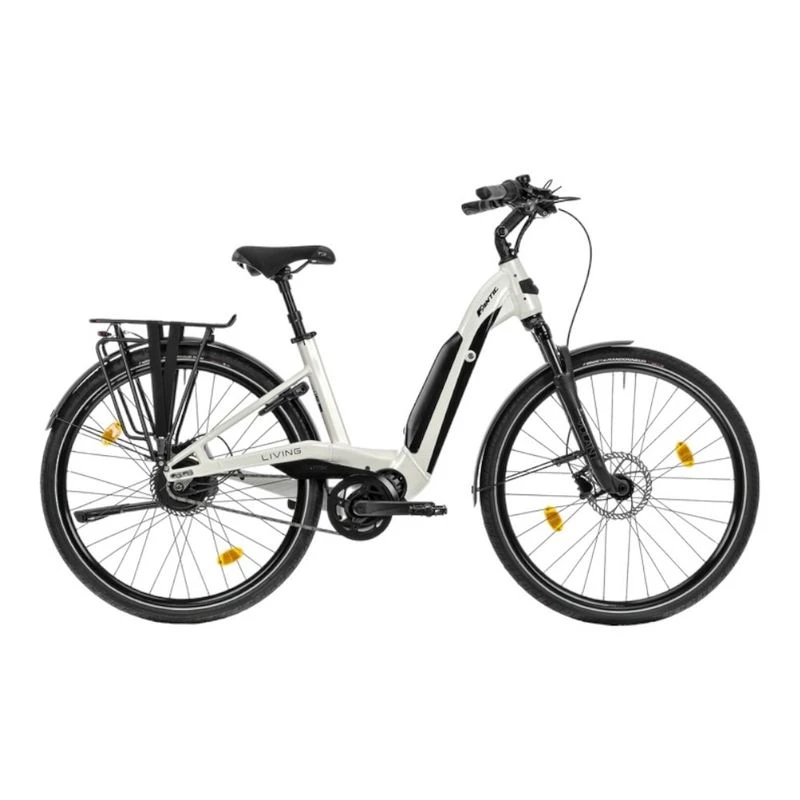 Fantic Seven Days Living Easy B 630Wh 2021 Urban E Bike White Spor
