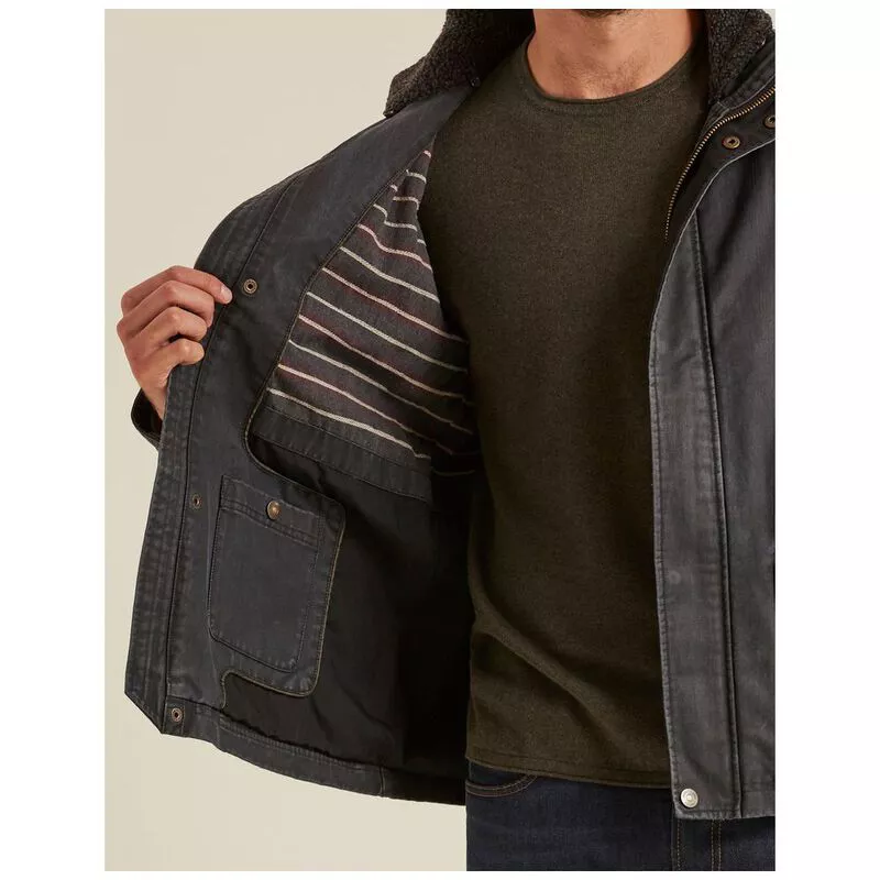 Fat face wax jacket mens clearance