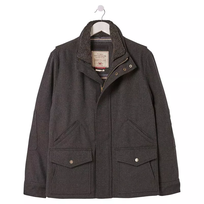 Fat Face Mens Broadsands Jacket Charcoal Sportpursuit