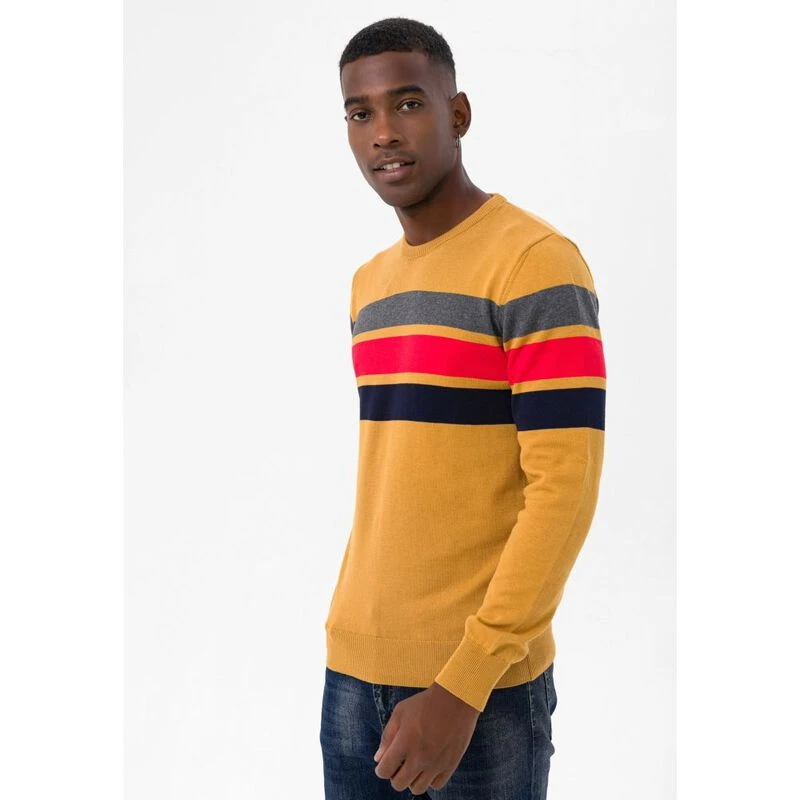 Felix Hardy Mens Fran Pullover Mustard Sportpursuit
