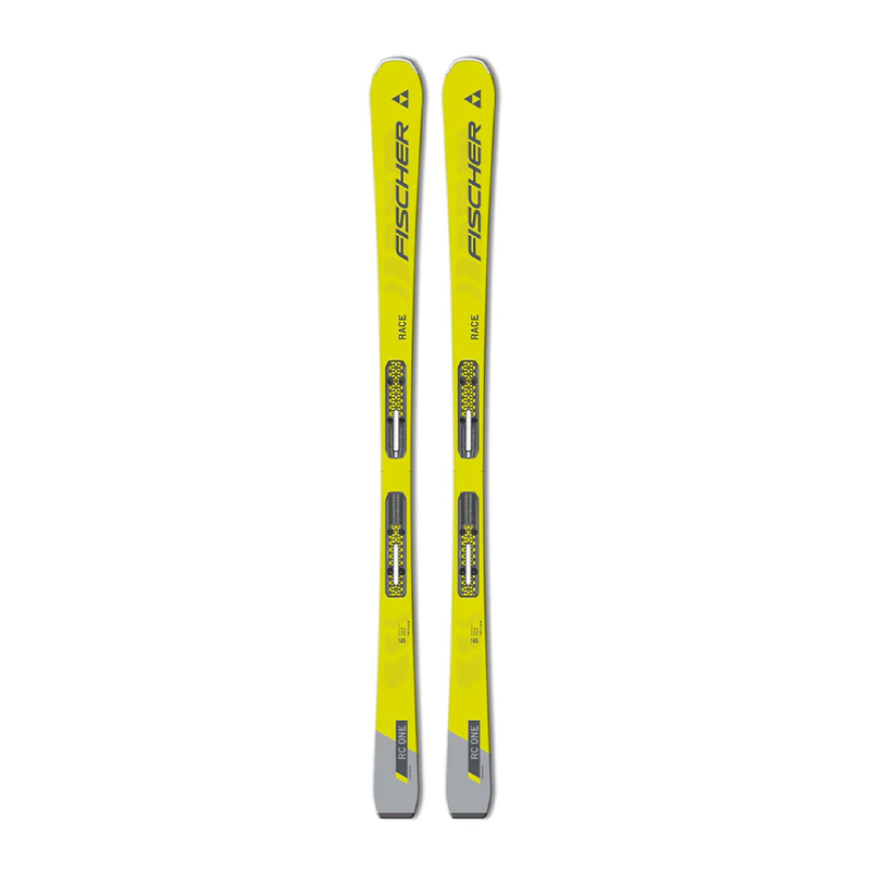 Fischer RC One Race SLR Pro + RS 9 SLR Alpine Ski Pack (Yellow) | Spor