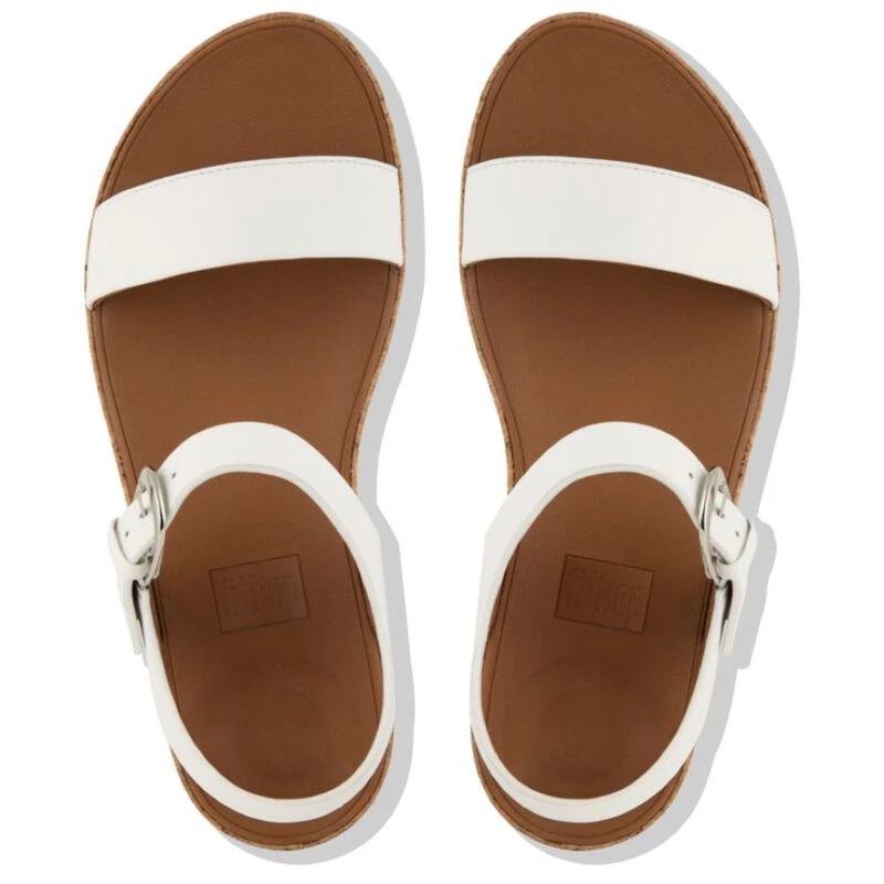 FitFlop Womens Bon TM II Backstrap Sandals Urban White Sportpursui