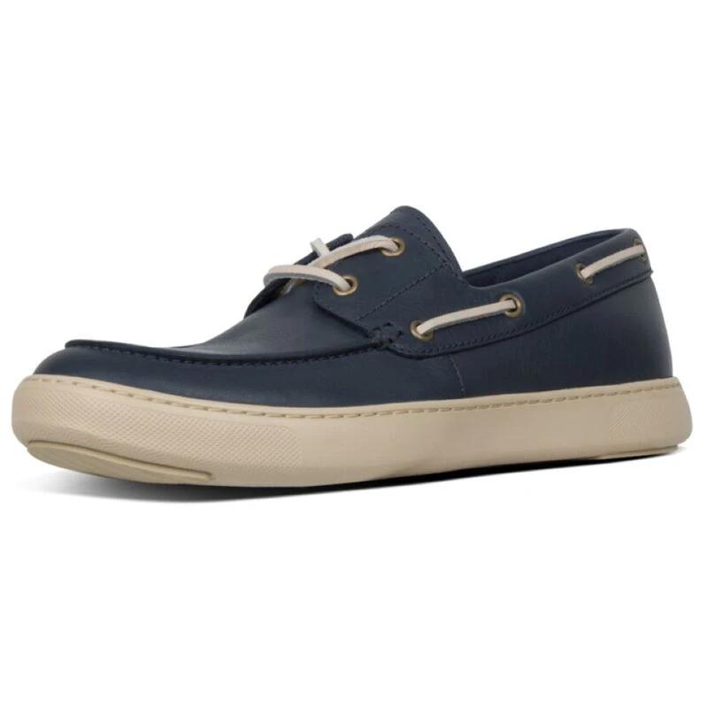 Fitflop Mens Lawrence Casual Shoes (Midnight Navy) | Sportpursuit.com