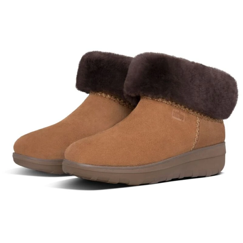 Fitflop Womens Mukluk Shorty Iii Casual Shoes Chestnut Sportpursui