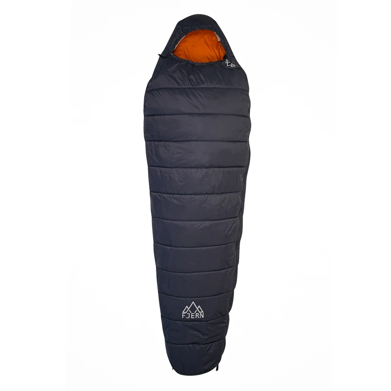 Fjern Snarka 240 Sleeping Bag (Storm Grey/Burnt Orange) | Sportpursuit