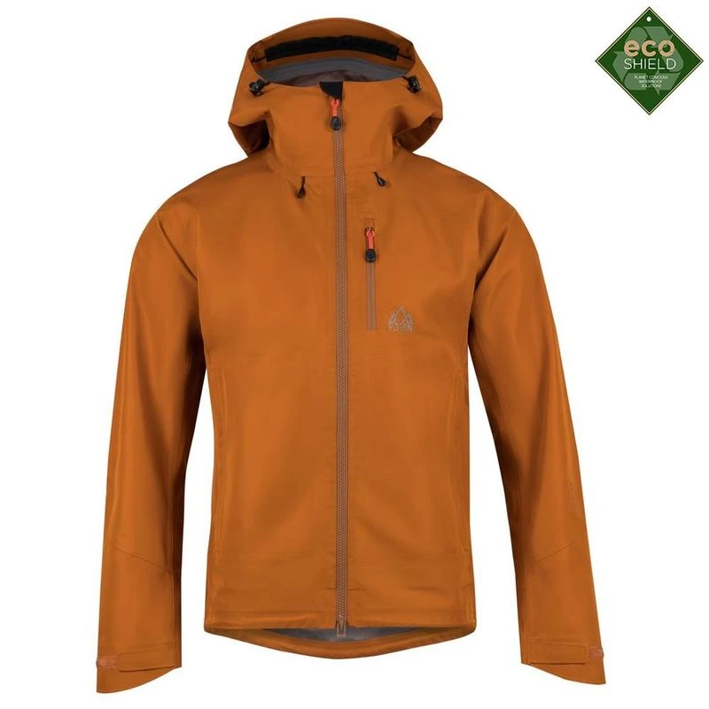 Mens Forsvar Eco Waterproof Jacket Mustard Fjern