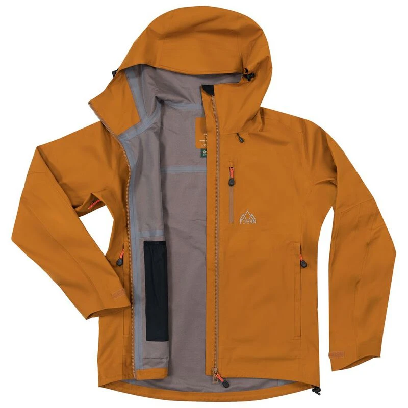 Mustard waterproof coat hotsell