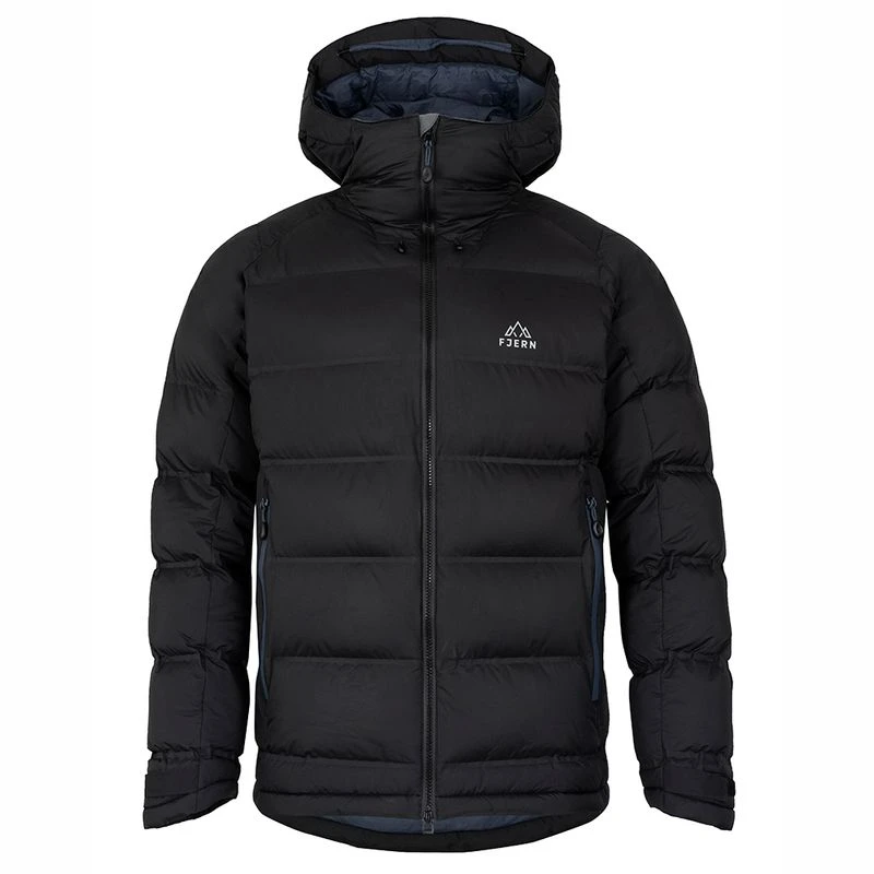 Fjern Mens Aska Waterproof Down Jacket Black Storm Sportpursuit