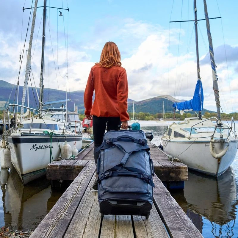 FJERN Sac De Voyage à Roulettes 105L – Imperméable Et Léger Pour Le Sport Et Le Week-end