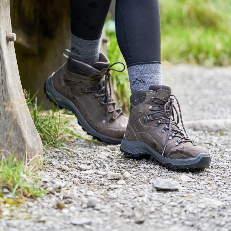 Bottes de randonnée imperméables marron chocolat unisexe Ozark Trail