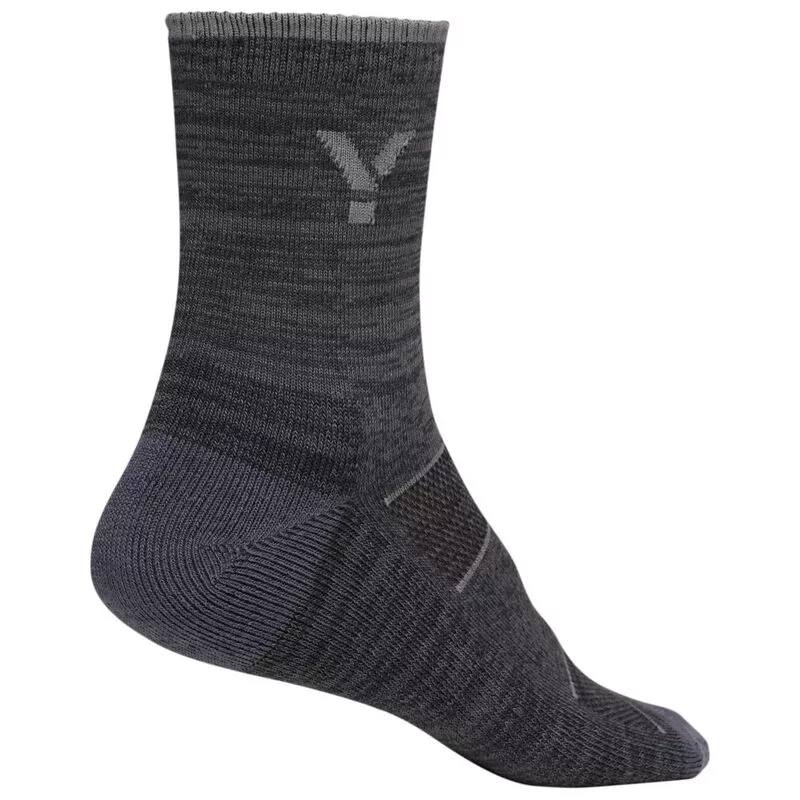 Flyte Flare Performance Mid Socks (3 Pack - Graphite) | Sportpursuit.c