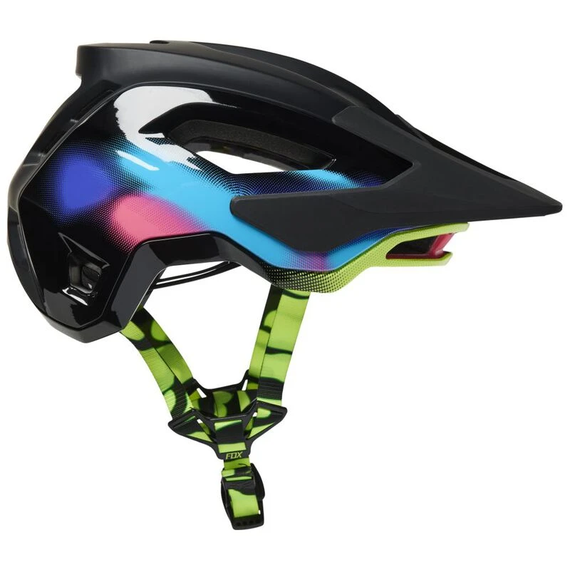 Fox Mens Speedframe Pro Lunar CE MTB Helmet Black Sportpursuit