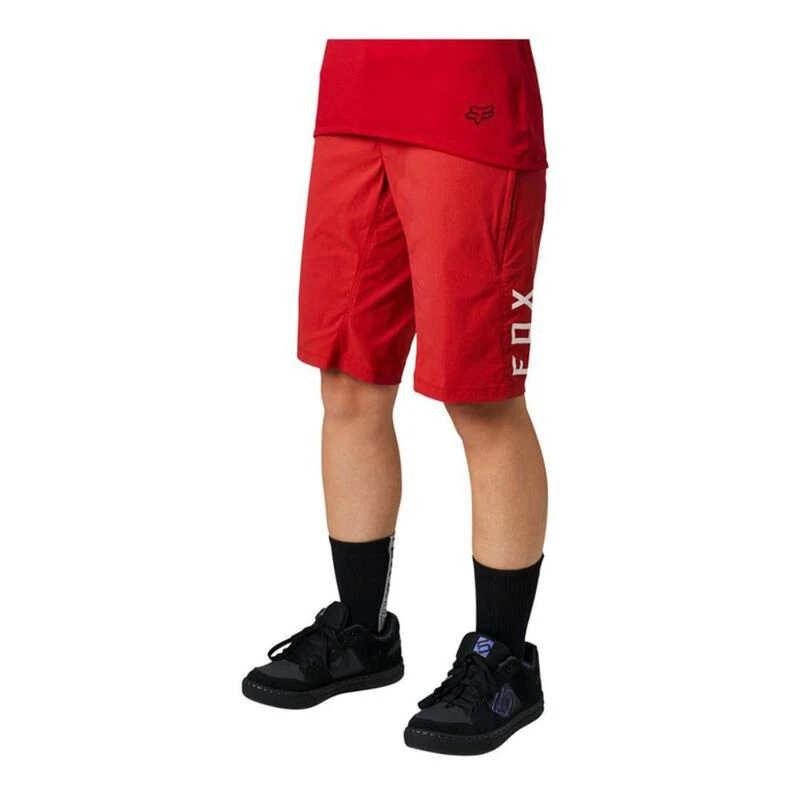 Fox Womens Ranger Shorts Red Sportpursuit