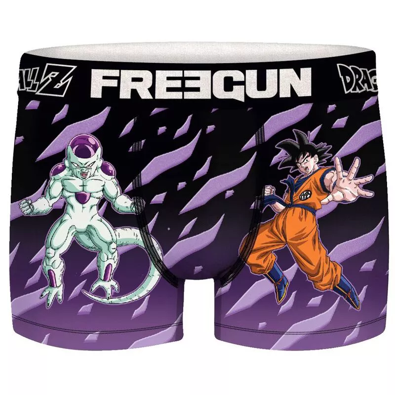 Freegun Mens Dragon Ball Z N1 Boxers Pack of 3 Black Sportpursui