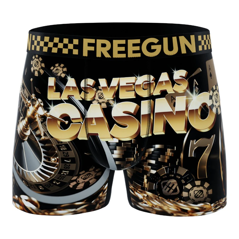 Pack De 4 Boxers Para Hombre FREEGUN - Algodón Y Microfibra, Tallas S-XXL, Cómodos Y Con Diseños De Colabs