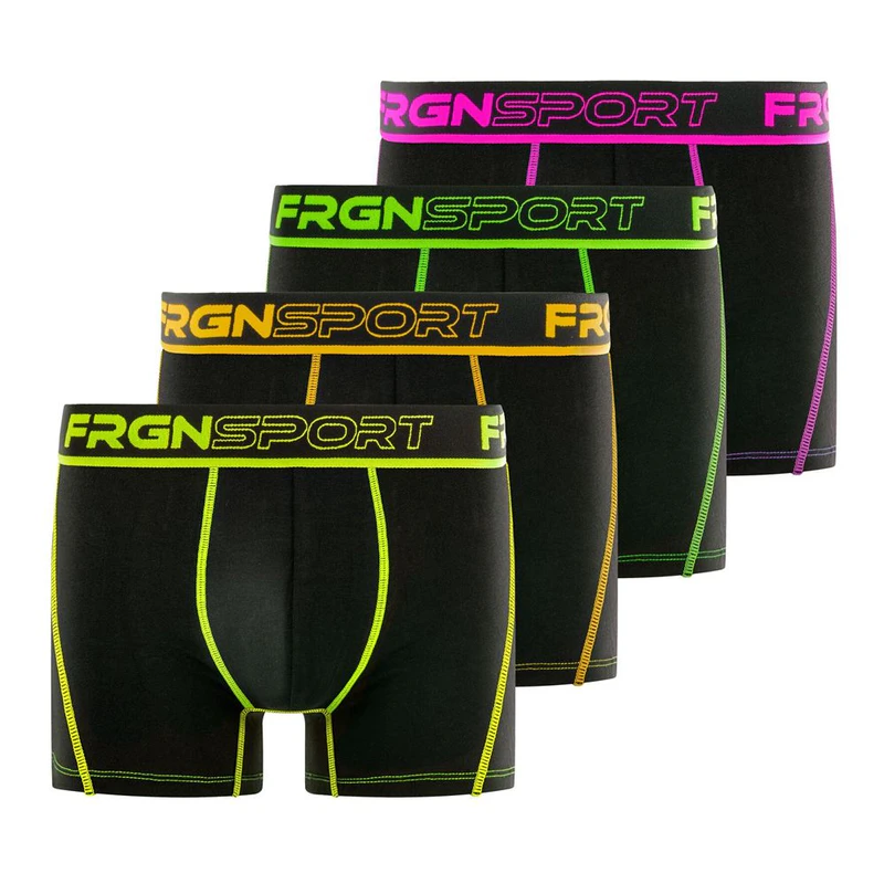 Lot De 3 Boxers Garçon FREEGUN Microfibre Premium - Confort Exceptionnel Et Douceur Toute La Journée
