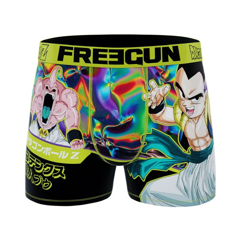 Freegun Dragon Ball Z Heren Underwear Groen Rood Zwart Paars priva