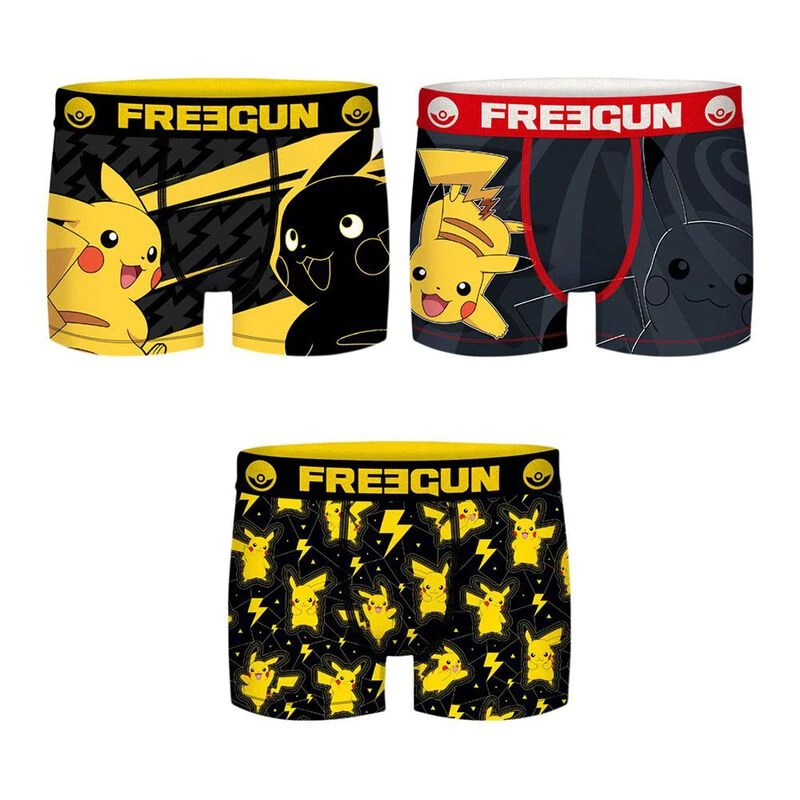 Freegun Boys Pokémon Underwear (Yellow/Black)