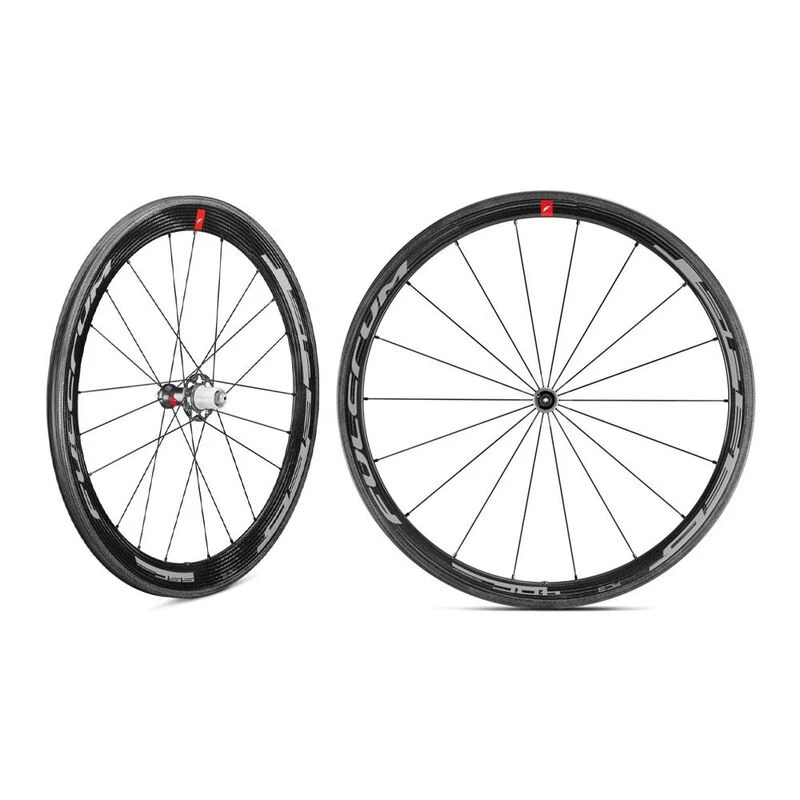Fulcrum Speed 40/55C Carbon Rimbrake Wheelset SHI Road Bike Wheels (Bl