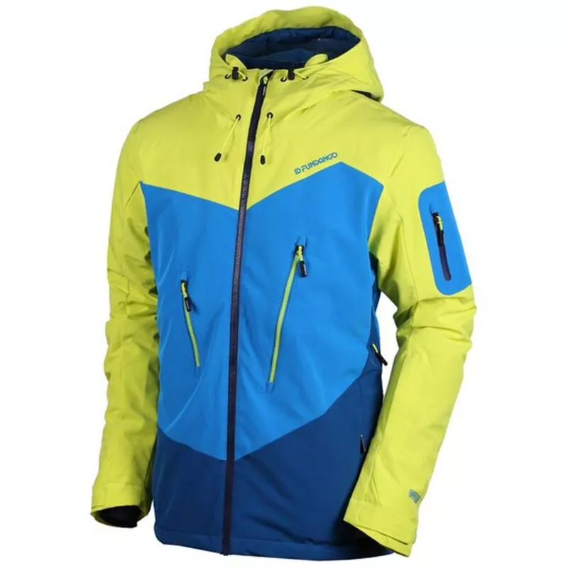 Fundango Mens Escape Ski Jacket (Lime) | Fundango Mens Escape Ski Jacket (Lime) |