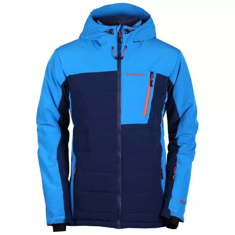 Fundango Mens Fairfield Ski Jacket Patriot Blue Sportpursuit Com