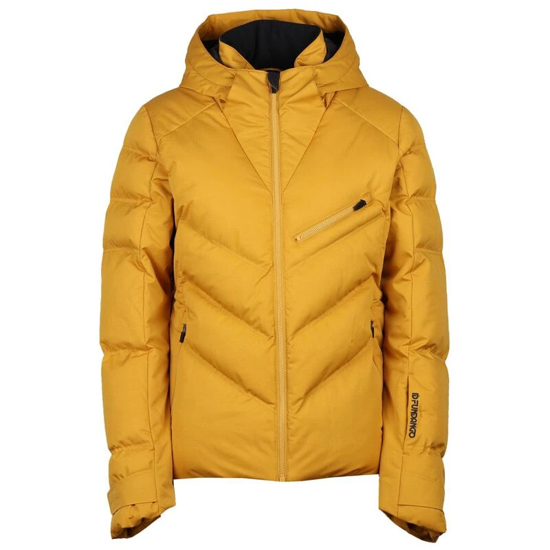 Mustard padded jacket online
