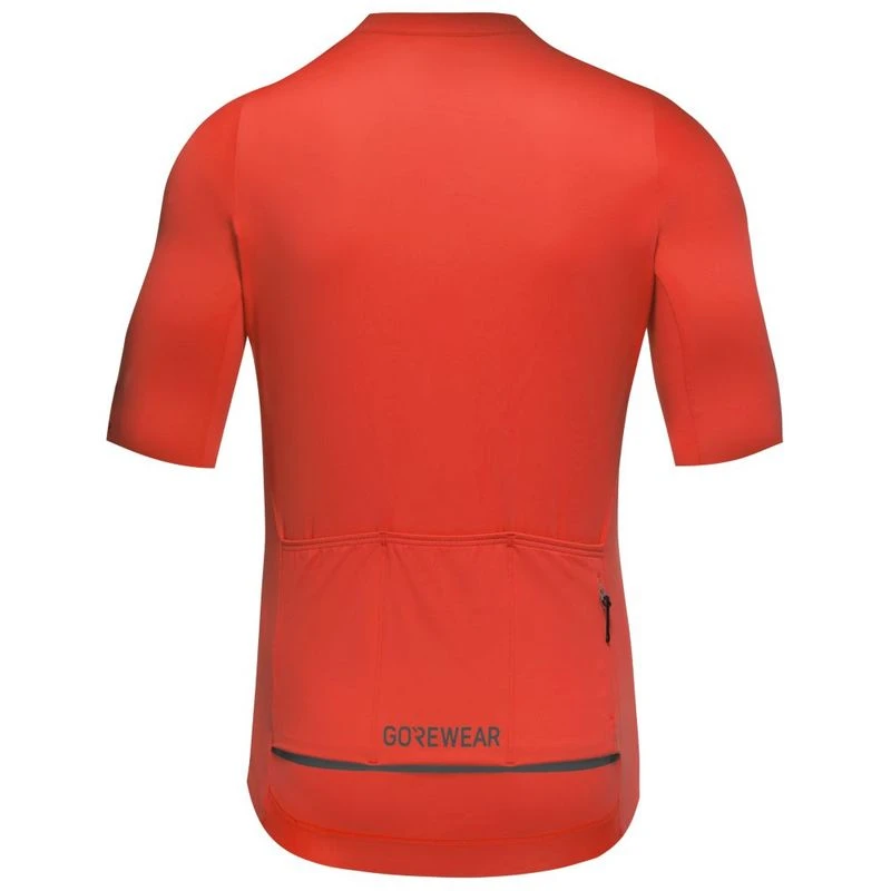 Le Col PRO Mens Short Sleeve Cycling Jersey : Navy / Orange