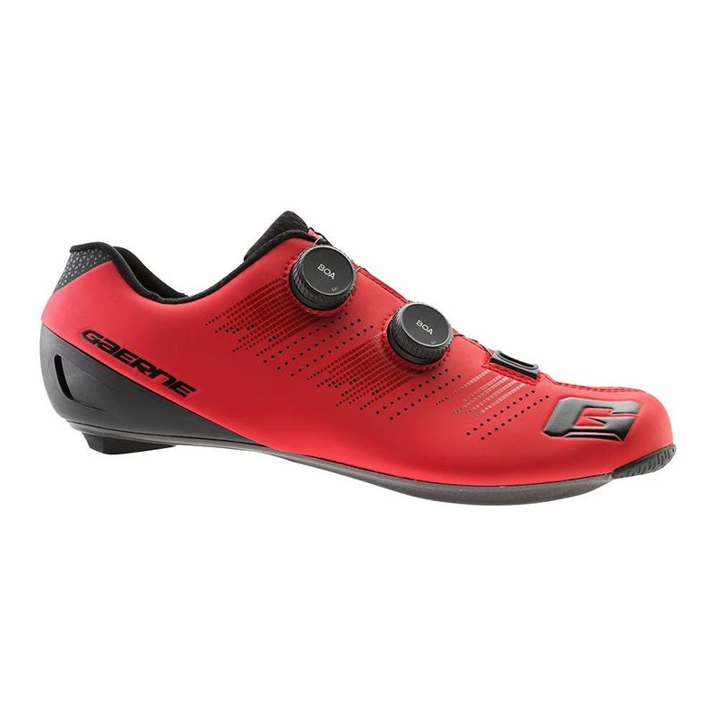 Gaerne Carbon G.Chrono Cycling Shoes Red Sportpursuit