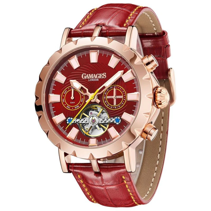 Gamages of London Limited Edition Exhibition Automatic Watch Rose
