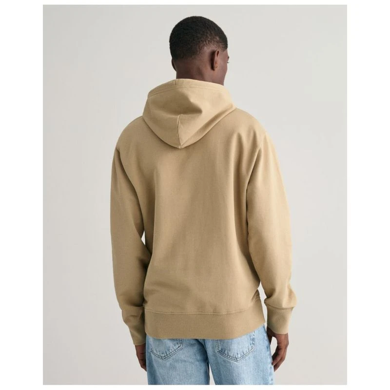Sweat-shirt Homme GANT Avec Grand Logo - Taille S, Bleu, En Coton/polyester, Très Bon état