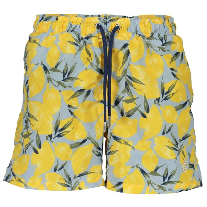 Gant Mens Floral Swim Trunks (Light Blue)