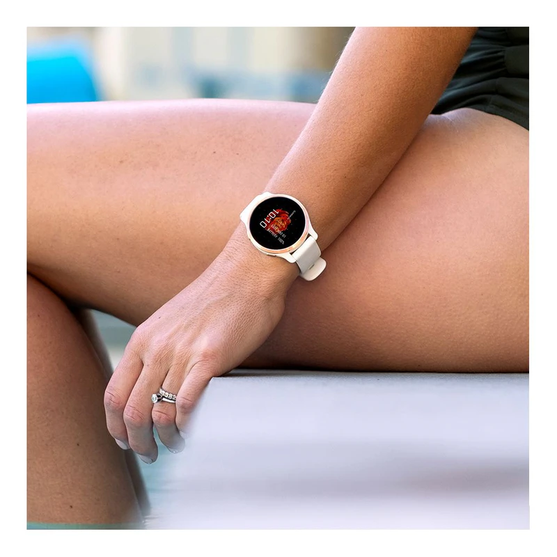 Garmin Garmin Venu 2S White/Rose Gold | Sportpursuit.com