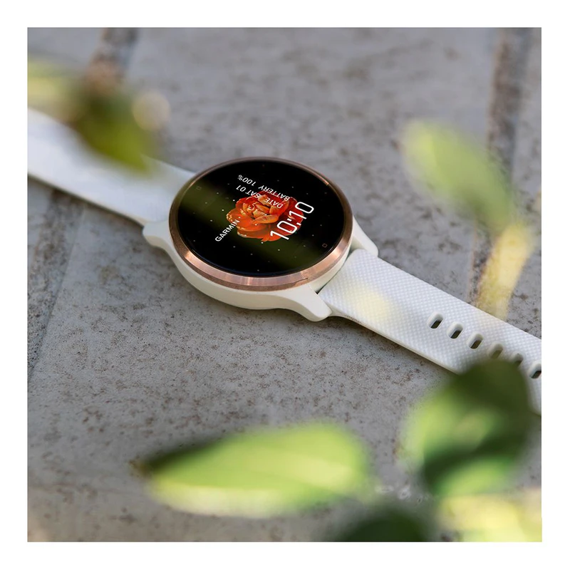 Garmin Garmin Venu 2S White/Rose Gold | Sportpursuit.com