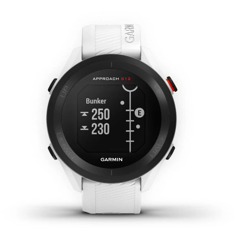 Garmin Approach S12 Golf GPS Computer White Sportpursuit