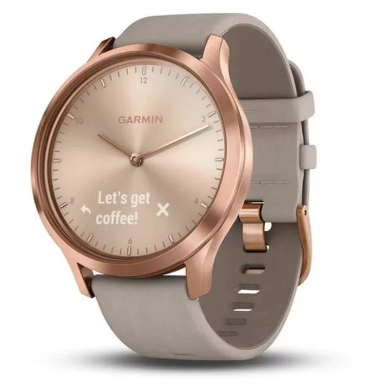Garmin vivomove HR Watch Rose Gold Grey Sportpursuit