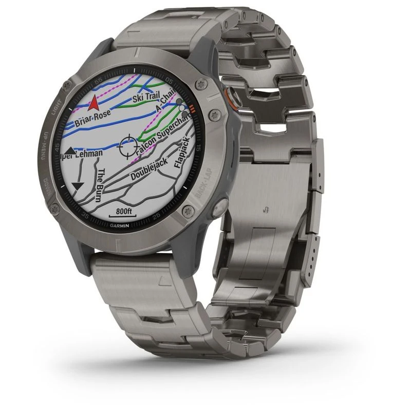 Garmin Reloj deportivo fenix 6 Pro Sapphire Gris Sportpursuit