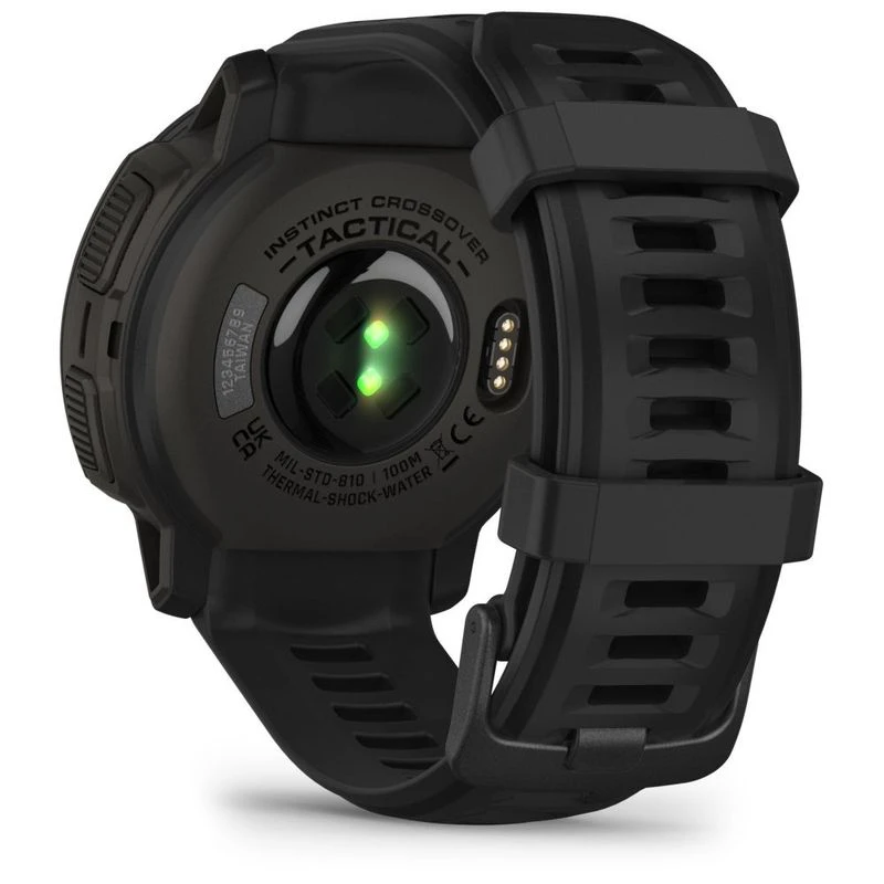 Garmin Instinct Crossover Solar Tactical Edition Sports Watch Black S