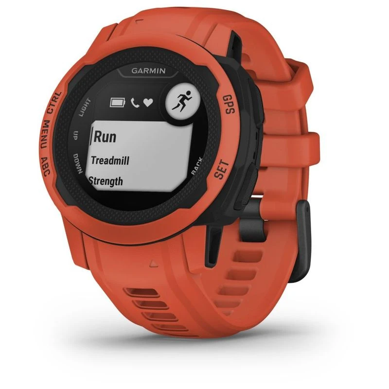 Garmin Instinct 2S Watch Red Sportpursuit