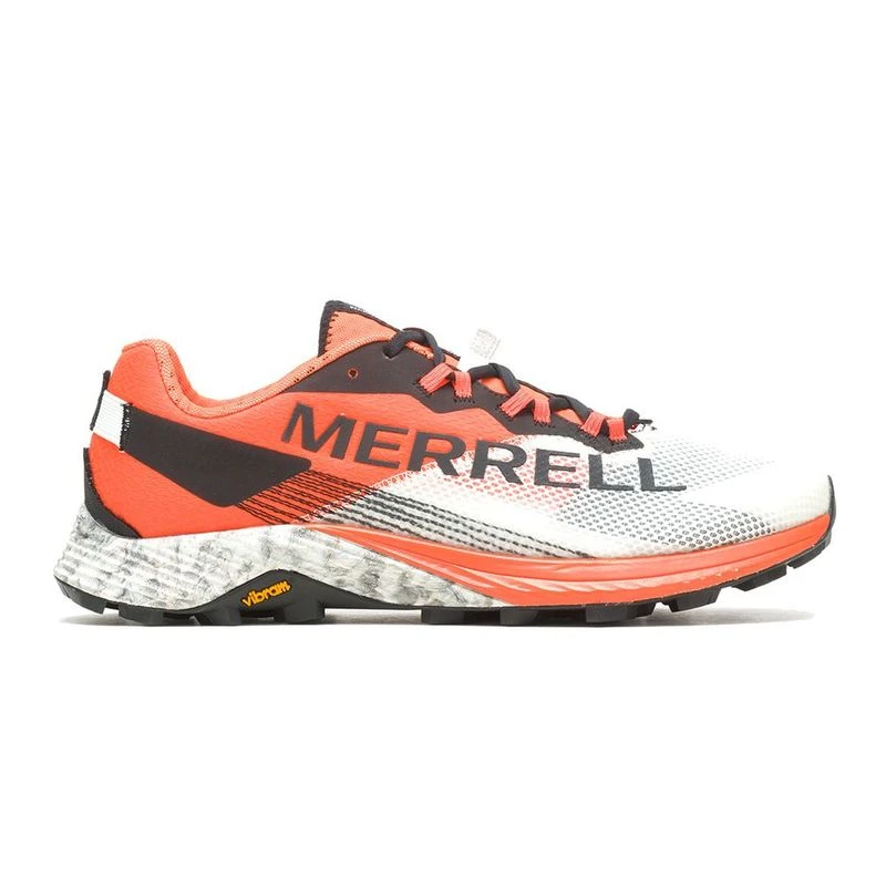 Merrell Mens MTL Long Sky 2 Trail Running Shoes White Orange Sport