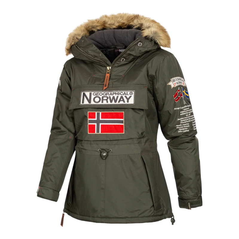 Softshell Femme - Geographical Norway - TOUNA LADY - Bleu - Sports d'hiver - Manches longues