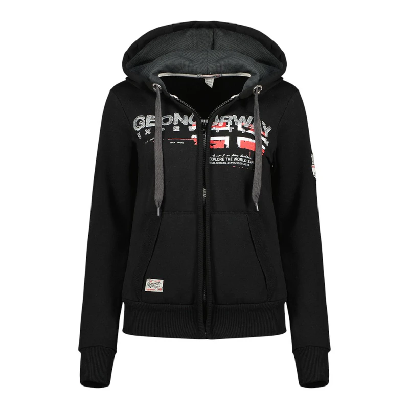 Geographical Norway Giacca In Pile Da Donna Marine: Calda, Morbida E Pratica! - 2