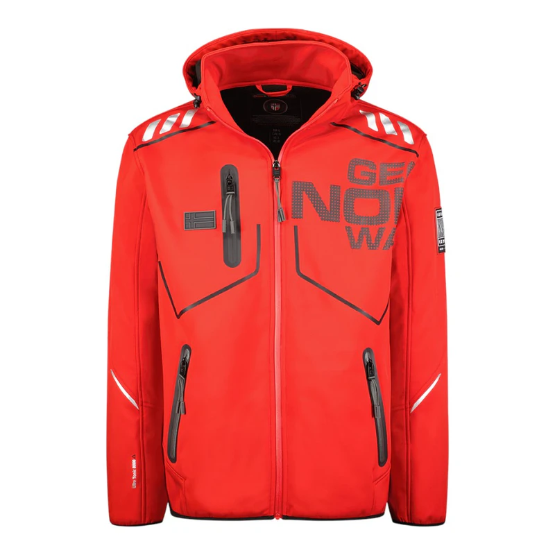Veste Softshell Karbon Team Ontario 2015 - Rouge Imperméable - Taille XL - Occasion Très Bon état