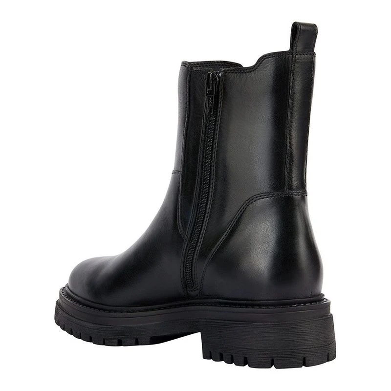 Geox Womens D Iridea Casual Boots Black Sportpursuit